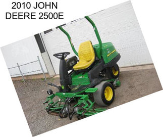 2010 JOHN DEERE 2500E