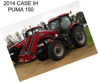 2014 CASE IH PUMA 150