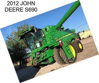 2012 JOHN DEERE S690