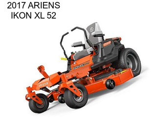 2017 ARIENS IKON XL 52