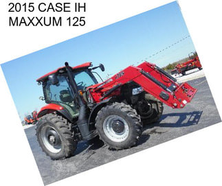 2015 CASE IH MAXXUM 125