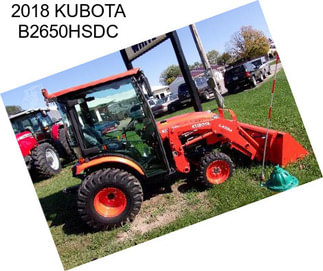 2018 KUBOTA B2650HSDC