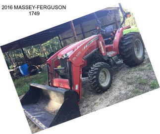 2016 MASSEY-FERGUSON 1749