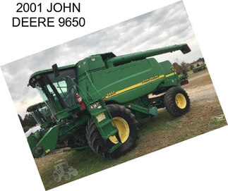 2001 JOHN DEERE 9650