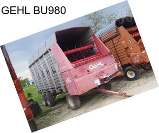 GEHL BU980