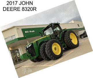 2017 JOHN DEERE 8320R