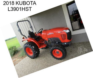 2018 KUBOTA L3901HST