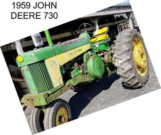 1959 JOHN DEERE 730