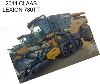 2014 CLAAS LEXION 780TT