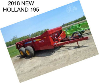 2018 NEW HOLLAND 195