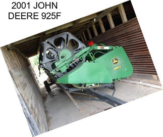 2001 JOHN DEERE 925F