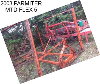 2003 PARMITER MTD FLEX 5