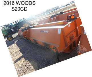 2016 WOODS S20CD