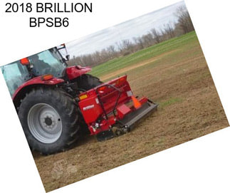 2018 BRILLION BPSB6