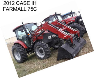 2012 CASE IH FARMALL 75C