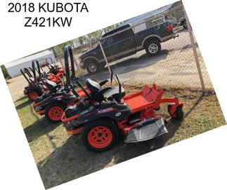 2018 KUBOTA Z421KW