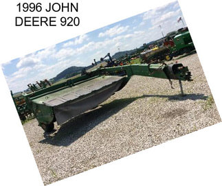 1996 JOHN DEERE 920