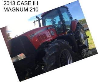 2013 CASE IH MAGNUM 210