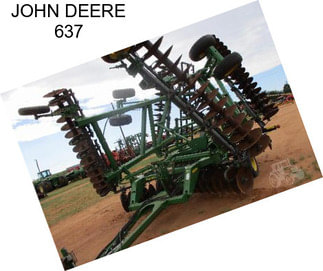 JOHN DEERE 637