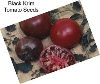 Black Krim Tomato Seeds