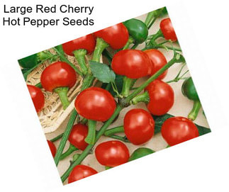 Large Red Cherry Hot Pepper Seeds