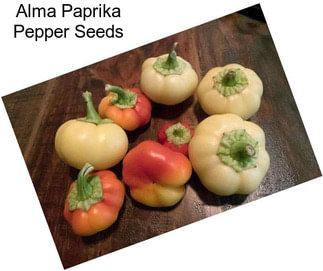 Alma Paprika Pepper Seeds