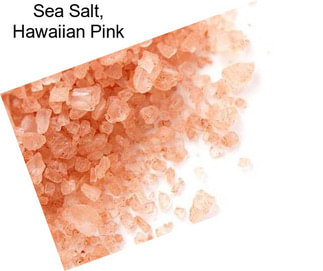 Sea Salt, Hawaiian Pink