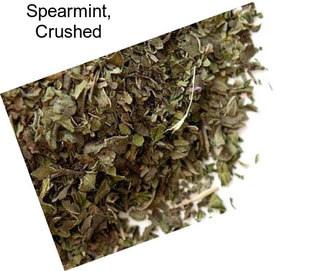 Spearmint, Crushed