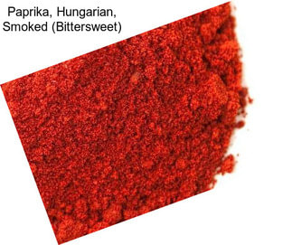 Paprika, Hungarian, Smoked (Bittersweet)