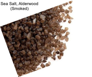 Sea Salt, Alderwood (Smoked)