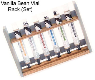 Vanilla Bean Vial Rack (Set)