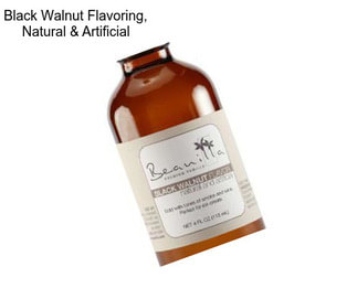 Black Walnut Flavoring, Natural & Artificial