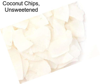Coconut Chips, Unsweetened