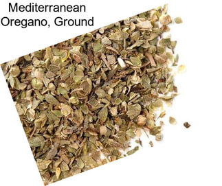 Mediterranean Oregano, Ground