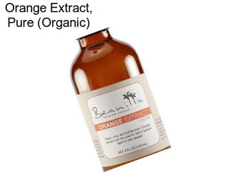 Orange Extract, Pure (Organic)