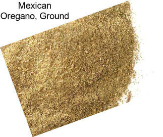 Mexican Oregano, Ground