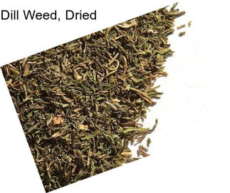 Dill Weed, Dried