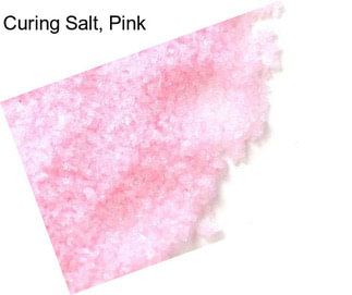 Curing Salt, Pink