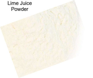 Lime Juice Powder