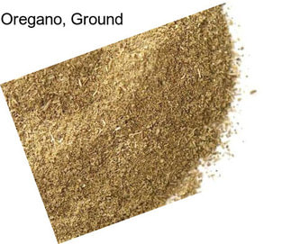 Oregano, Ground