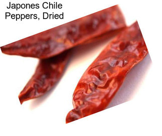 Japones Chile Peppers, Dried