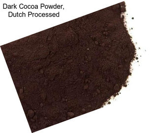 Dark Cocoa Powder, Dutch Processed