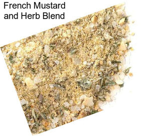 French Mustard and Herb Blend