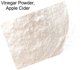 Vinegar Powder, Apple Cider