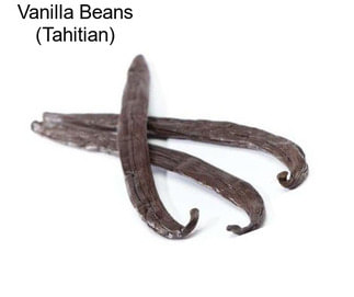 Vanilla Beans (Tahitian)