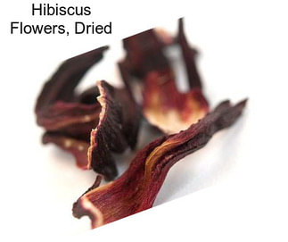 Hibiscus Flowers, Dried