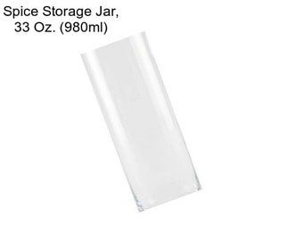 Spice Storage Jar, 33 Oz. (980ml)