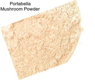 Portabella Mushroom Powder