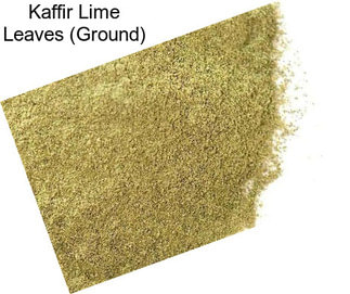 Kaffir Lime Leaves (Ground)