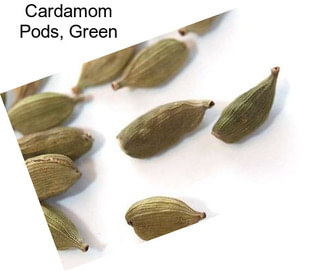 Cardamom Pods, Green